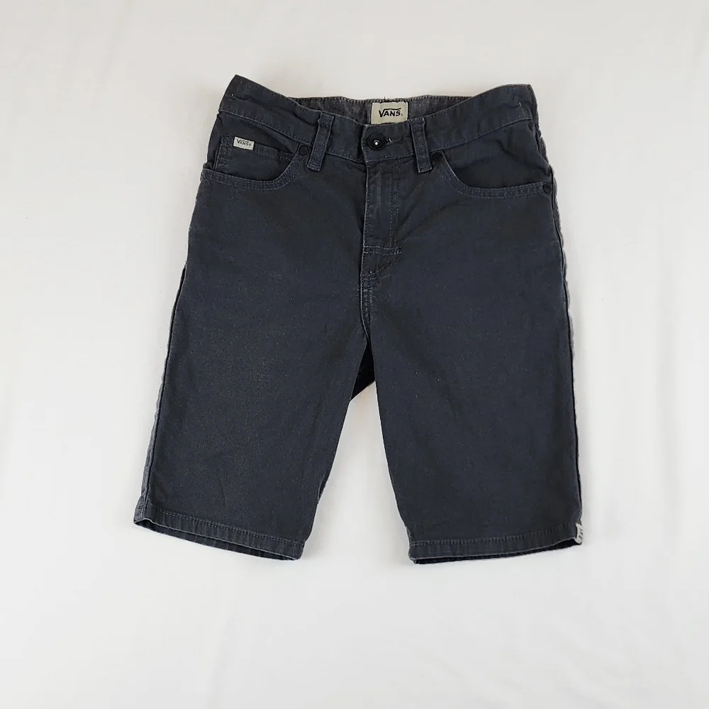 Vans Off The Wall Grey Boy Shorts